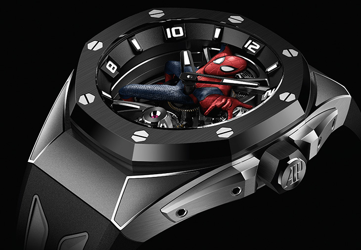 愛彼AUDEMARS PIGUET Royal Oak Concept皇家橡樹概念系列陀飛輪「Spider-Man」腕錶
