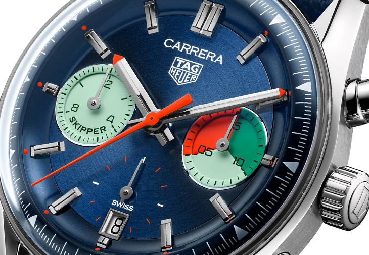 泰格豪雅TAG HEUER Carrera Skipper帆船計時腕錶