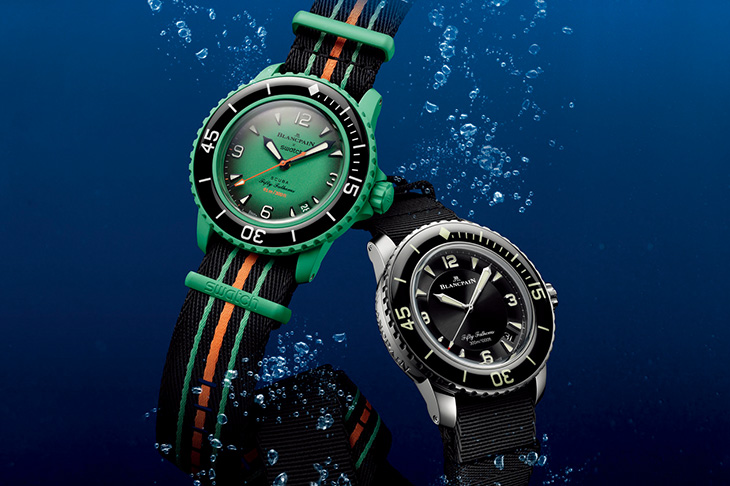 BLANCPAIN x SWATCH Bioceramic Scuba Fifty Fathoms