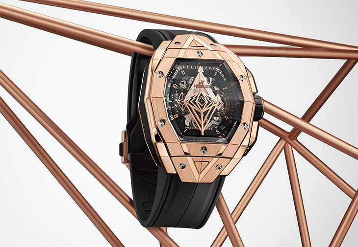 宇舶HUBLOT Spirit of Big Bang Sang Bleu計時碼錶皇金款