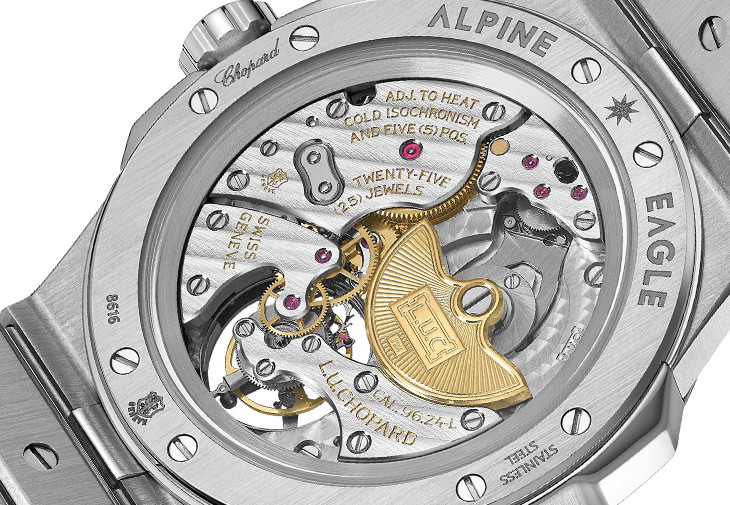 蕭邦Alpine Eagle Flying Tourbillon腕錶精鋼款