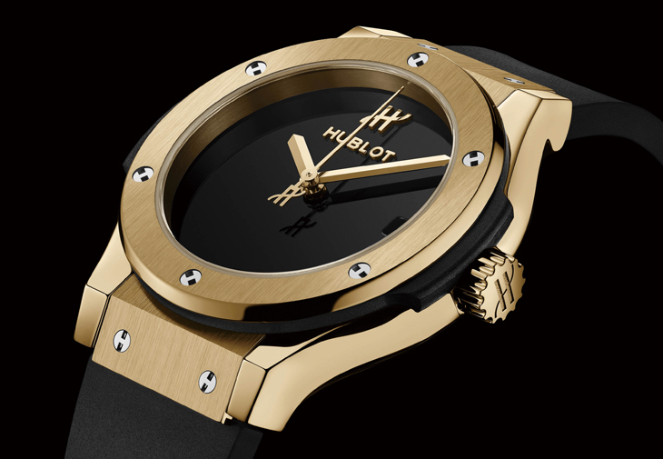 HUBLOT宇舶經典融合原創系列腕錶黃金款