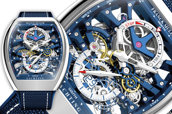 FRANCK MULLER Vanguard Yachting Ancre Grande Date腕錶
