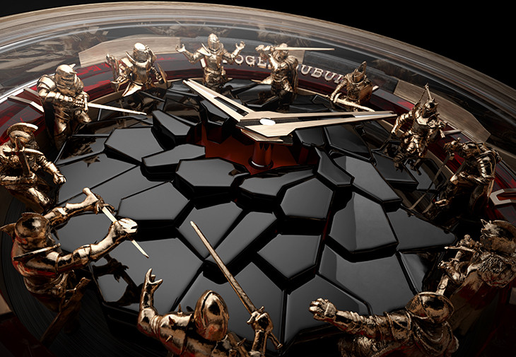 羅杰杜彼ROGER DUBUIS王者系列圓桌騎士超級腕錶