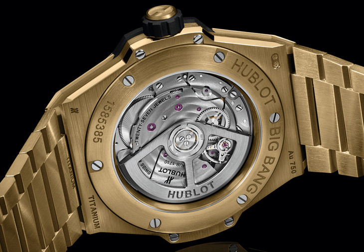 宇舶Big Bang Integral Time Only黃金腕錶