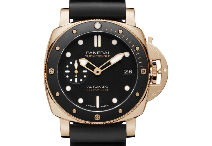 沛納海PANERAI Submersible Goldtech 42mm