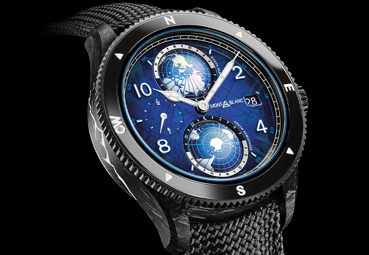 萬寶龍1858系列Geosphere世界時間零氧腕錶「Only Watch 2023」