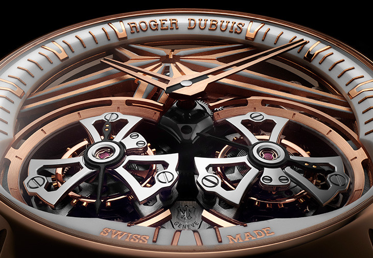 羅杰杜彼Excalibur Double Tourbillon王者系列雙陀飛輪腕錶