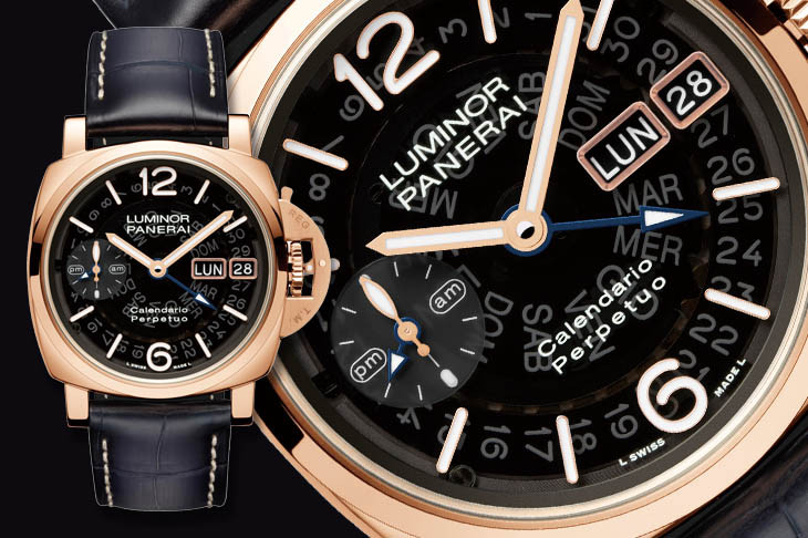 沛納海Luminor Goldtech Calendario Perpetuo萬年曆