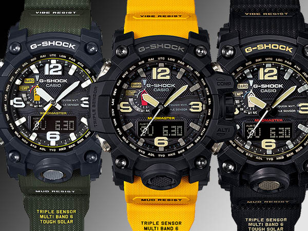 全新CASIO G-SHOCK MASTER OF G重裝登場全面制霸陸海空- 城邦國際名表