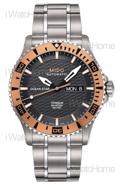 Mido titanium deals ocean star