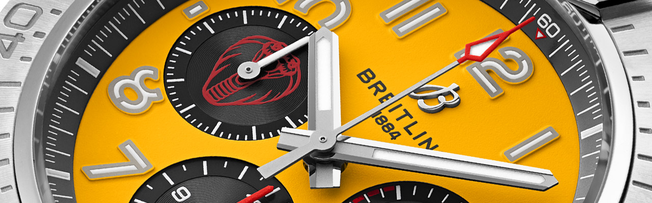 BREITLING百年靈復仇者B01計時碼錶44赤蛇限量版