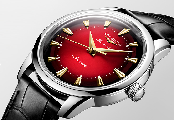 浪琴表LONGINES征服者復刻系列蛇年生肖腕錶