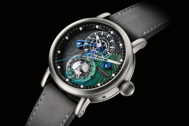 CHRONOSWISS經典特色與現代風格兼而有之