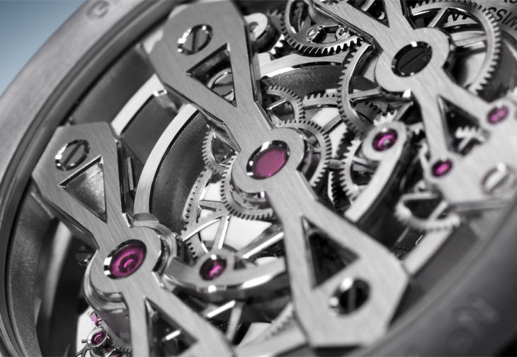 GIRARD-PERREGAUX芝柏表Laureato桂冠三金橋陀飛輪腕錶