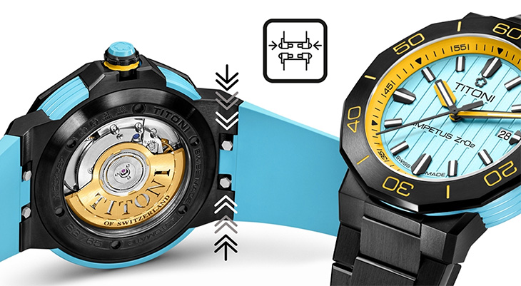 梅花錶TITONI CeramTech動力陶瓷腕錶