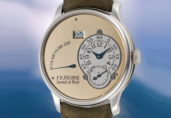 Phillips Auction富藝斯紐約鐘錶秋拍 F.P. Journe 限量版鉑金「souscription」自動腕錶