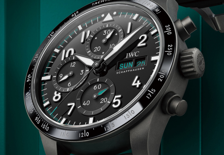 IWC萬國錶飛行員高性能計時腕錶41「Mercedes-AMG馬石油F1™車隊」特別版