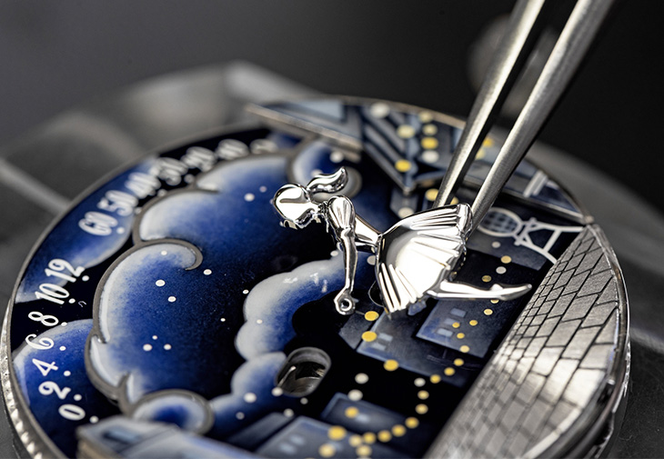 VAN CLEEF & ARPELS梵克雅寶Lady Arpels Bal des Amoureux Automate腕錶