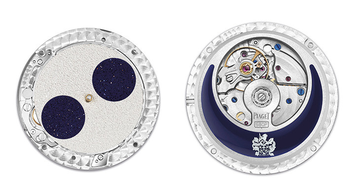 PIAGET Altiplano系列月相顯示高級珠寶腕錶
