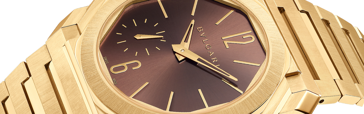 寶格麗Octo Finissimo Automatic玫瑰金超薄自動腕錶