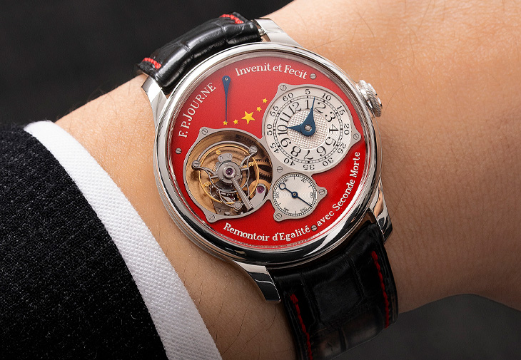 F.P. Journe「Tourbillon Souverain, “Chine 2010 38”」限量版鉑金陀飛輪腕錶