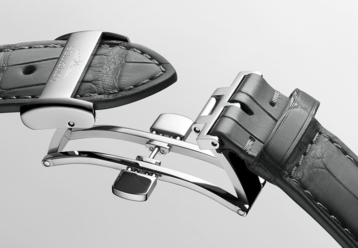 浪琴LONGINES Master巨擘系列小秒針鮭魚面