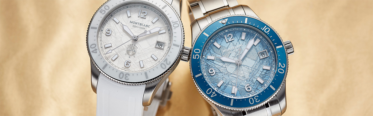 MONTBLANC萬寶龍Iced Sea系列日期顯示自動零氧腕錶