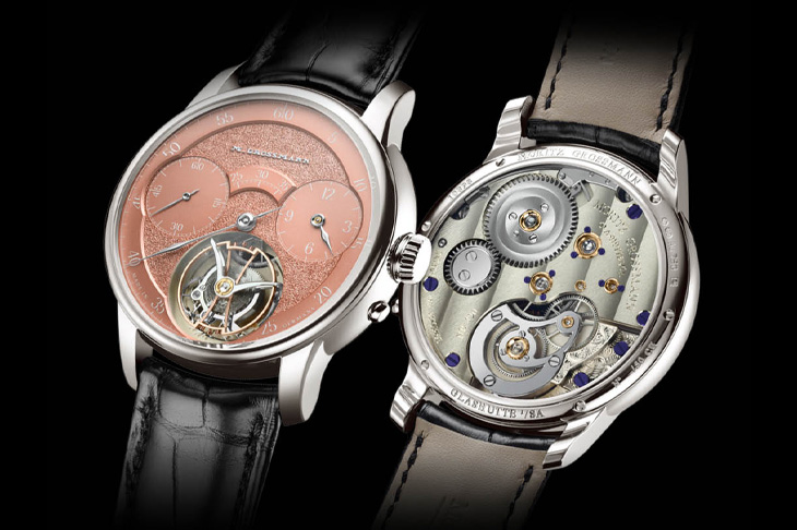 傳統機械工藝的現代風華  MORITZ GROSSMANN Guilloche Titan與 Tremblage陀飛輪限量腕錶