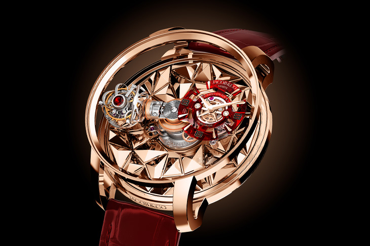 JACOB & CO. Astronomia Revolution Four-Axis Tourbillon 四軸陀飛輪腕錶