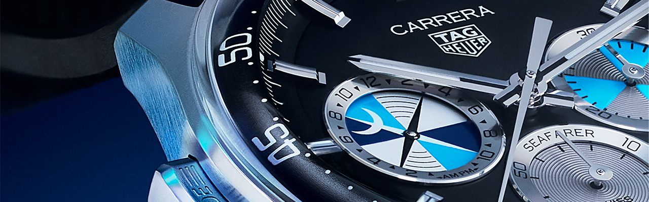 TAG HEUER泰格豪雅Carrera Seafarer x HODINKEE限量版計時腕錶