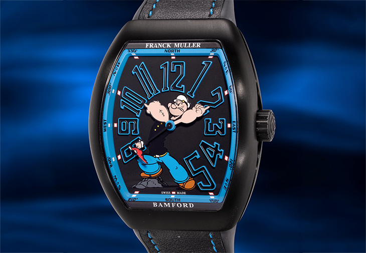 法穆蘭FRANCK MULLER x BWD Ref. V 45 SC POPEYE LTD TT NR BR NR Popeye Vanguard