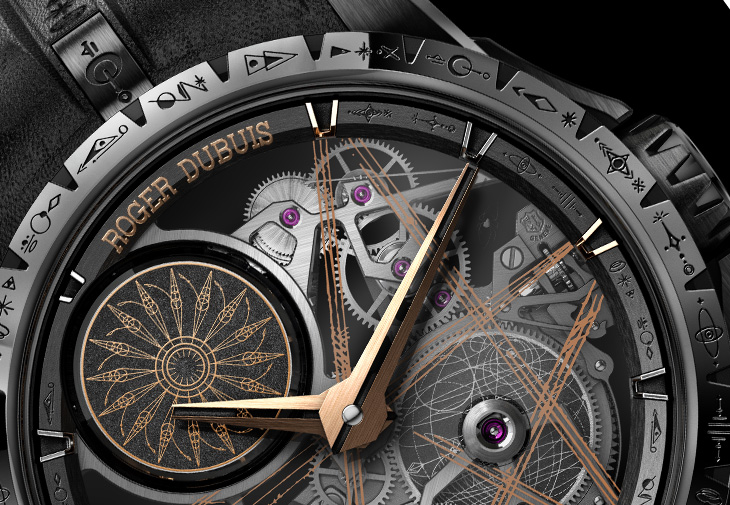 羅杰杜彼ROGER DUBUIS Excalibur Dr. Woo Monobalancier王者系列單擺輪腕錶Dr.Woo特別版