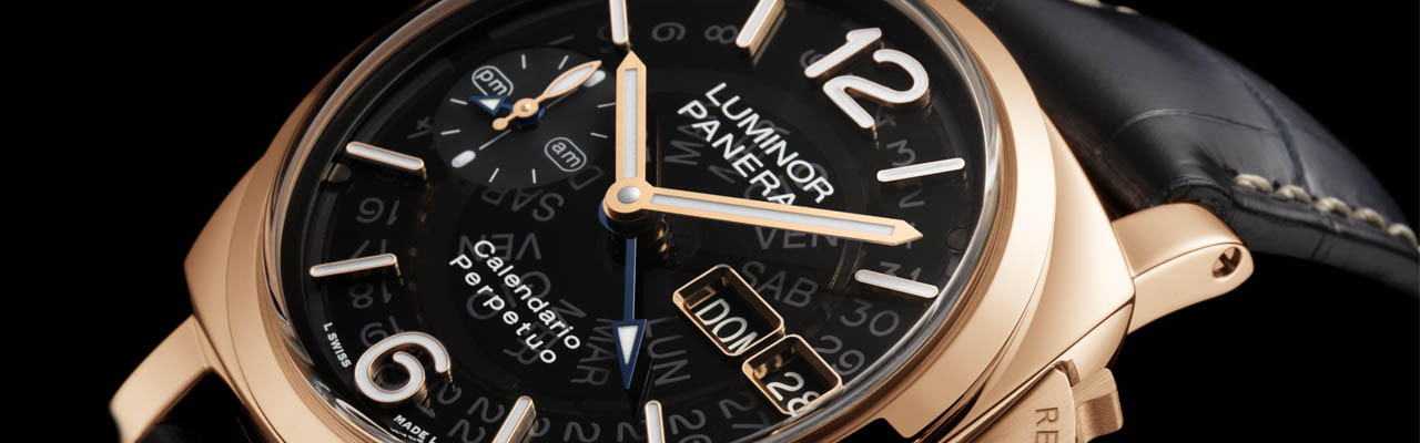 沛納海Luminor Goldtech Calendario Perpetuo