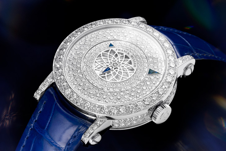 將時分秒化身璀璨芭蕾／FRANCK MULLER Round Triple Mystery神秘腕錶