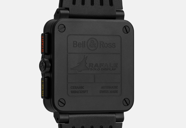 BELL &ROSS柏萊士BR-03 Chrono Rafale Solo Display計時腕錶
