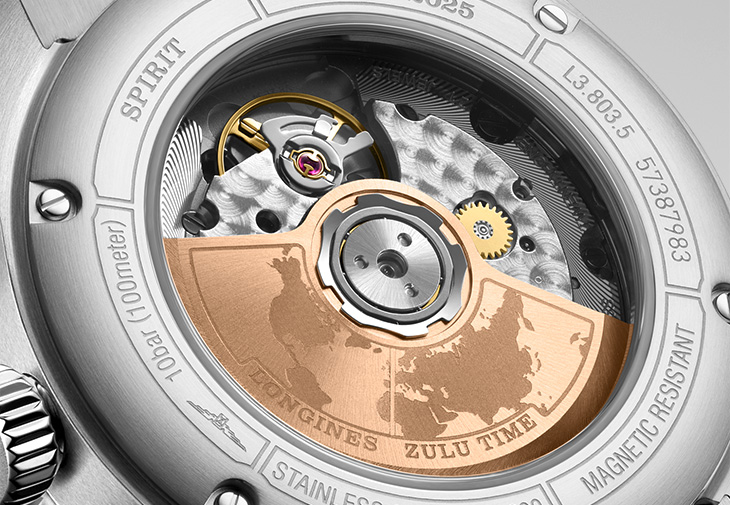 LONGINES浪琴表Zulu Time 1925先行者系列世界時區紀念腕錶