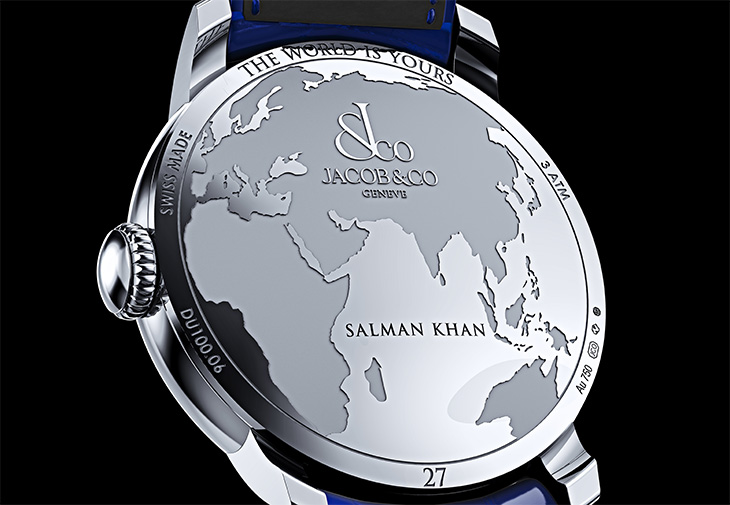 JACOB & CO. The World Is Yours Dual Time Zone Salman Khan