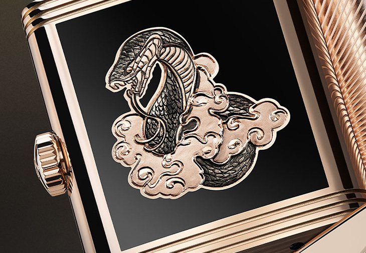 JAEGER-LECOULTRE積家Reverso Tribute Enamel‘Snake’翻轉系列琺瑯蛇年紀念腕錶