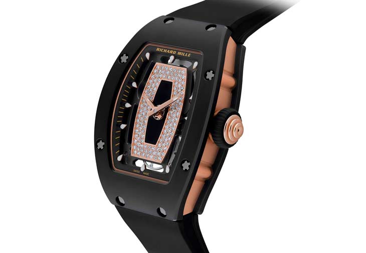 RICHARD MILLE RM 07-01⾃動上鍊腕錶(TZP⿊⾊陶瓷款)