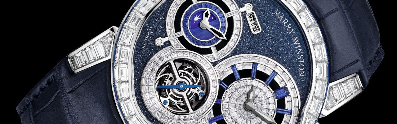 HARRY WINSTON海瑞溫斯頓海洋Ocean系列Tourbillon GMT Worldtimer