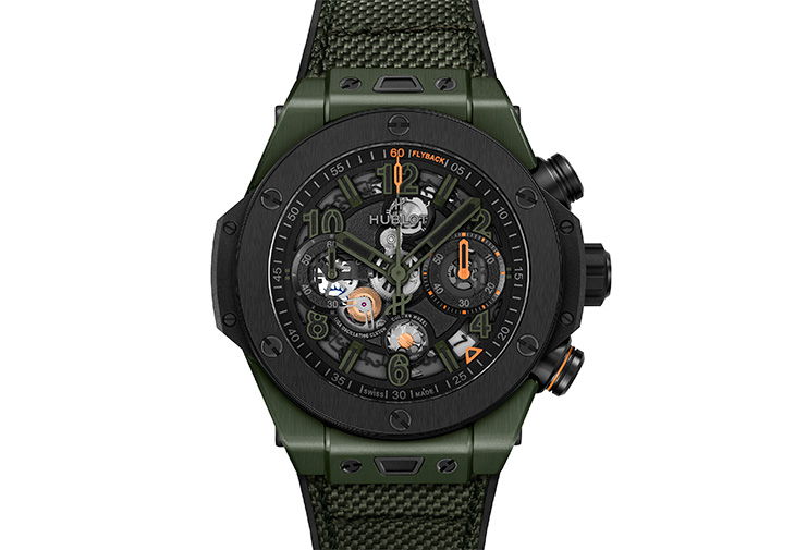 HUBLOT宇舶Big Bang Reloaded 綠陶瓷計時碼錶
