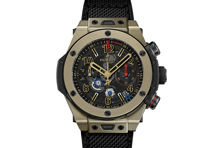 HUBLOT宇舶Big Bang Reloaded 魔力金陶瓷計時碼錶