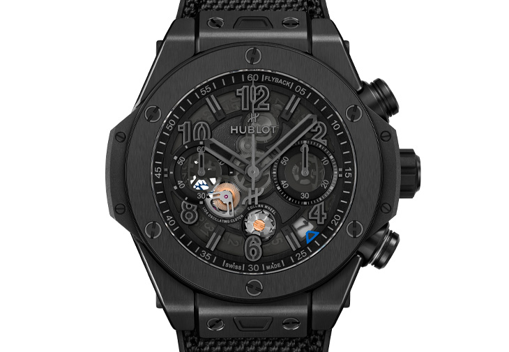 HUBLOT宇舶Big Bang Reloaded All Black極致黑陶瓷計時碼錶