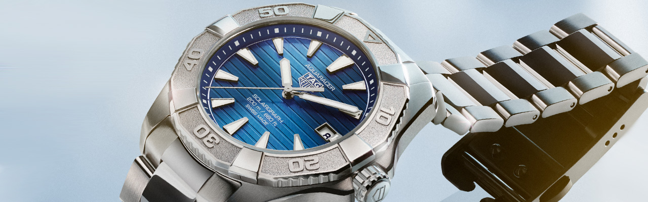 TAG HEUER泰格豪雅Aquaracer Professional 200 Solargraph腕錶