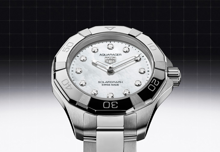 TAG HEUER泰格豪雅Aquaracer Professional 100 Solargraph腕錶