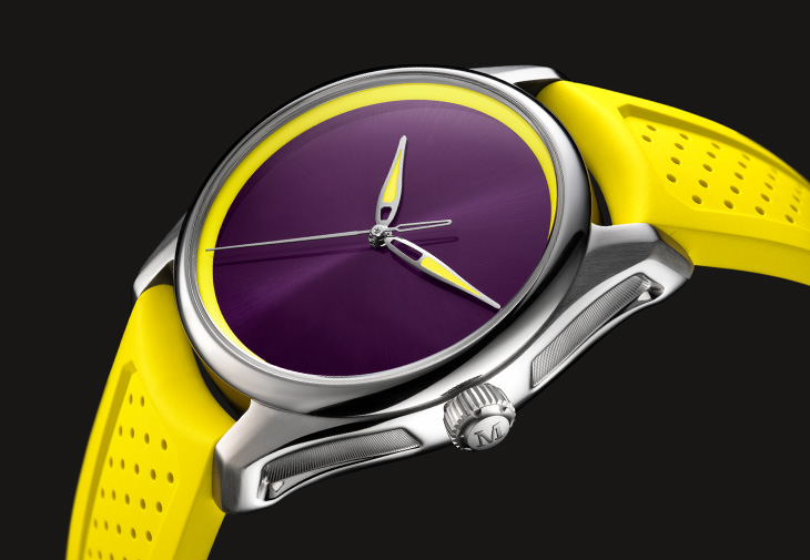 H. MOSER & CIE.亨利慕時開拓者大三針「Sun Berry」腕錶