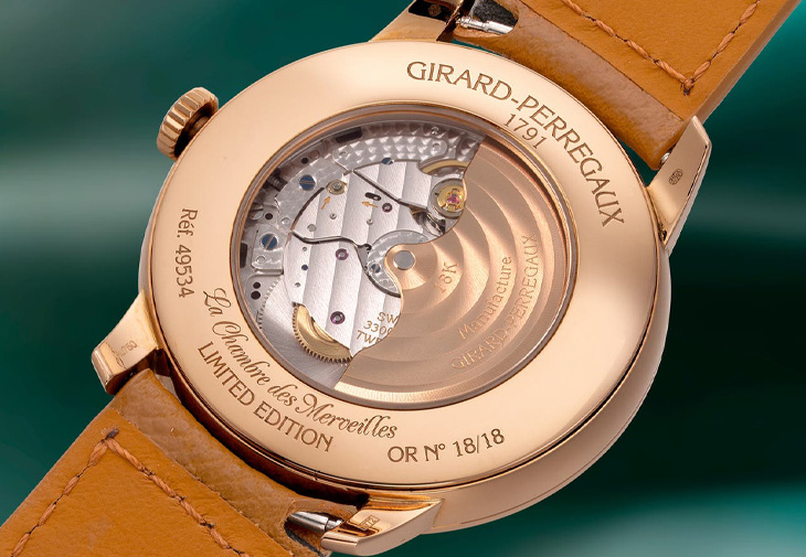 芝柏表GIRARD-PERREGAUX The Chamber of Wonders , Center of the Universe Sun Ref. 49534-52-R22-BB60