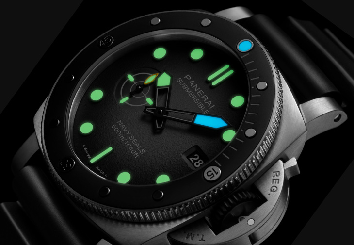 PANERAI沛納海Submersible Navy SEALs 系列腕錶PAM01738
