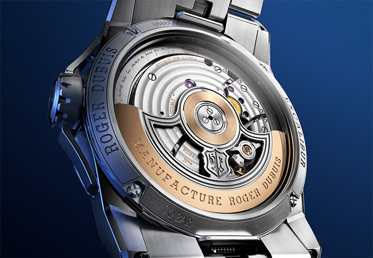 羅杰杜彼ROGER DUBUIS王者系列雙逆跳日曆腕錶